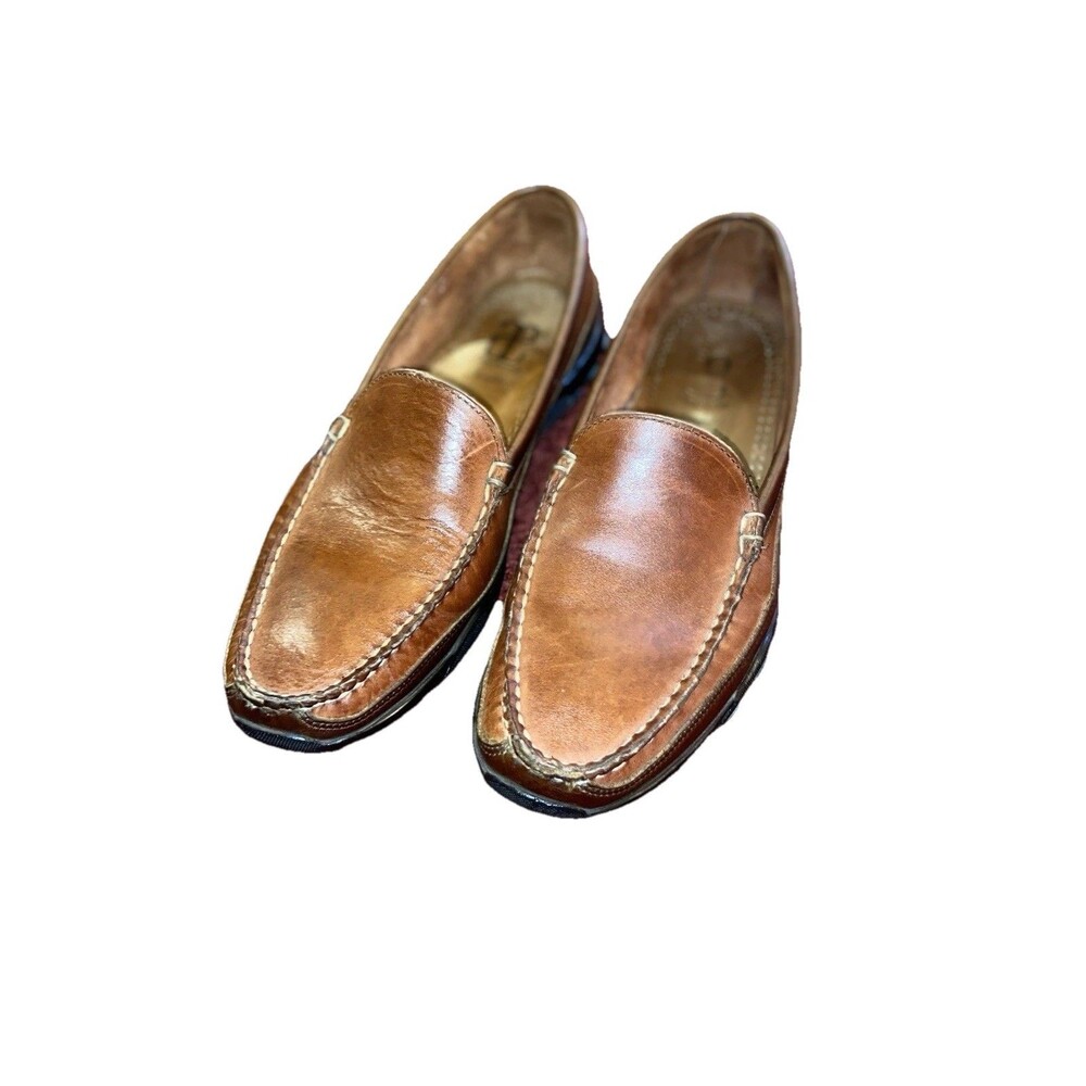 Alllen Edmonds Boulder Loafers Men’s Size 10.5 D Leather Brown Shoes